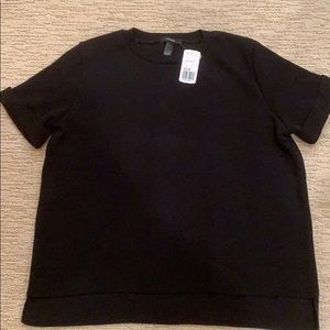 NWT Forever 21 short sleeve sweater SZ L
